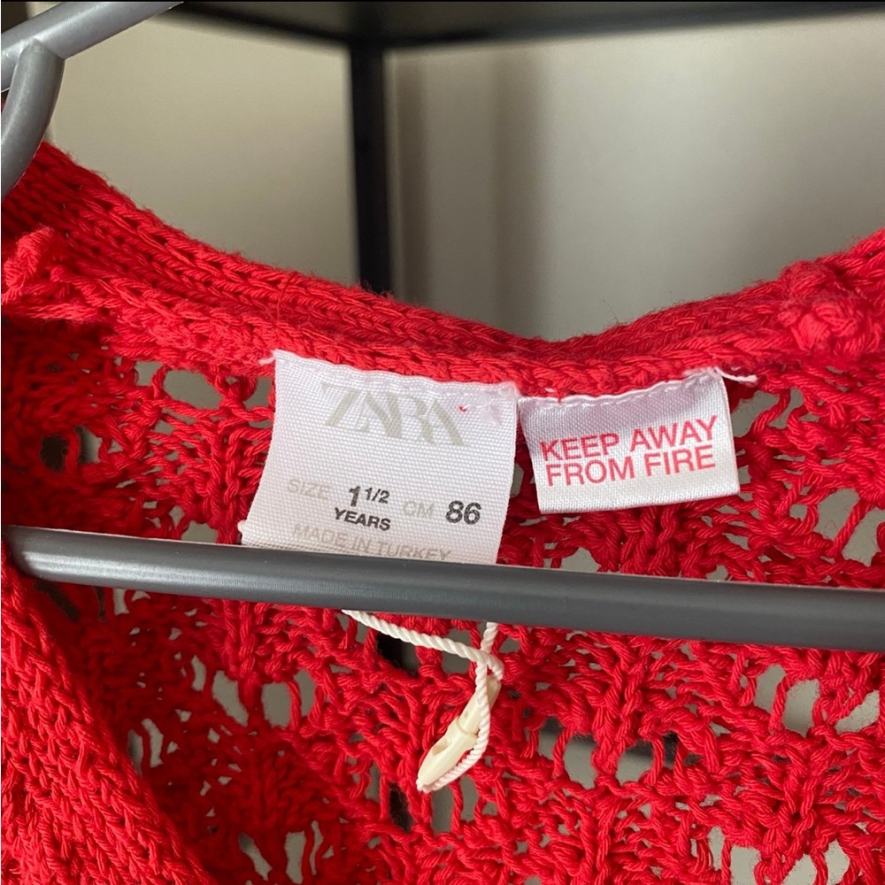 Zara Tie Front Knit Cardigan - Picture 2 of 2